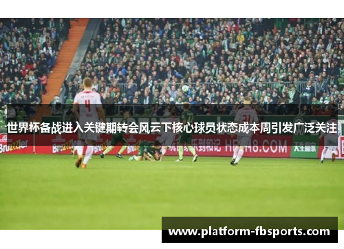 世界杯备战进入关键期转会风云下核心球员状态成本周引发广泛关注 世界杯备战进入关键期转会风云下核心球员状态成本周引发广泛关注